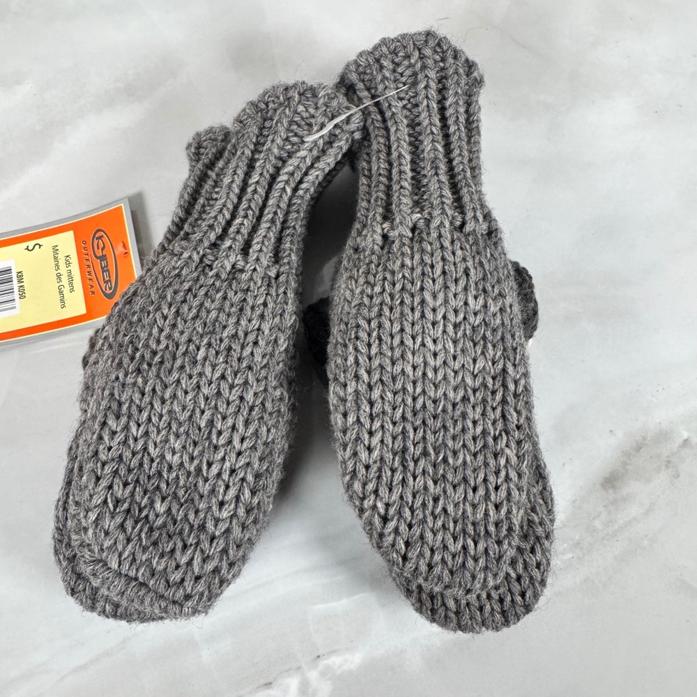 Kyber Outerwear Kid's Koala Bear Mittens Wool Fleece Lined Funky Zoo Collection - Picture 3 of 8